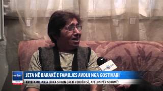 Jeta ne barake e familjes Avdiji