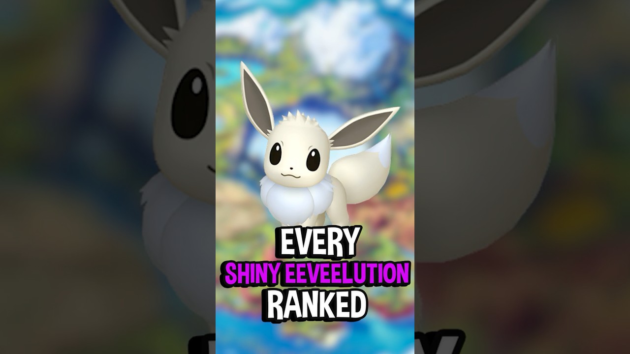 Every Shiny Eeveelution RANKED!