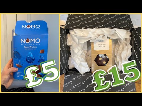 £5 v £15 Vegan Easter Egg | Nomo Creamy & Hotel Chocolat Unbelievably Vegan