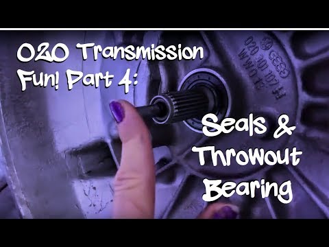 VW O2O Transmission Fun Part 4: Seals and Throwout Bearing