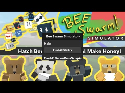 Bee Swarm Simulator OP SCRIPT (FIND ALL STICKER)
