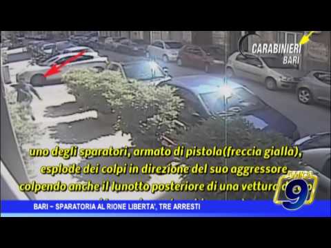 Bari | Sparatoria nel rione Libertà, 3 arresti