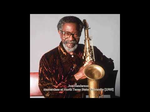 Joe Henderson masterclass at North Texas State University (1985)