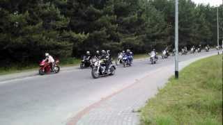 preview picture of video 'Kosakowo 2012 - Parada motocykli'