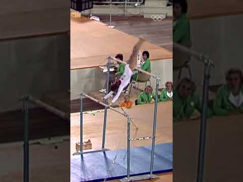 Olga Korbut at Munich 1972 giving us a masterclass! 😍⏱️ #Olympics #Gymnastics