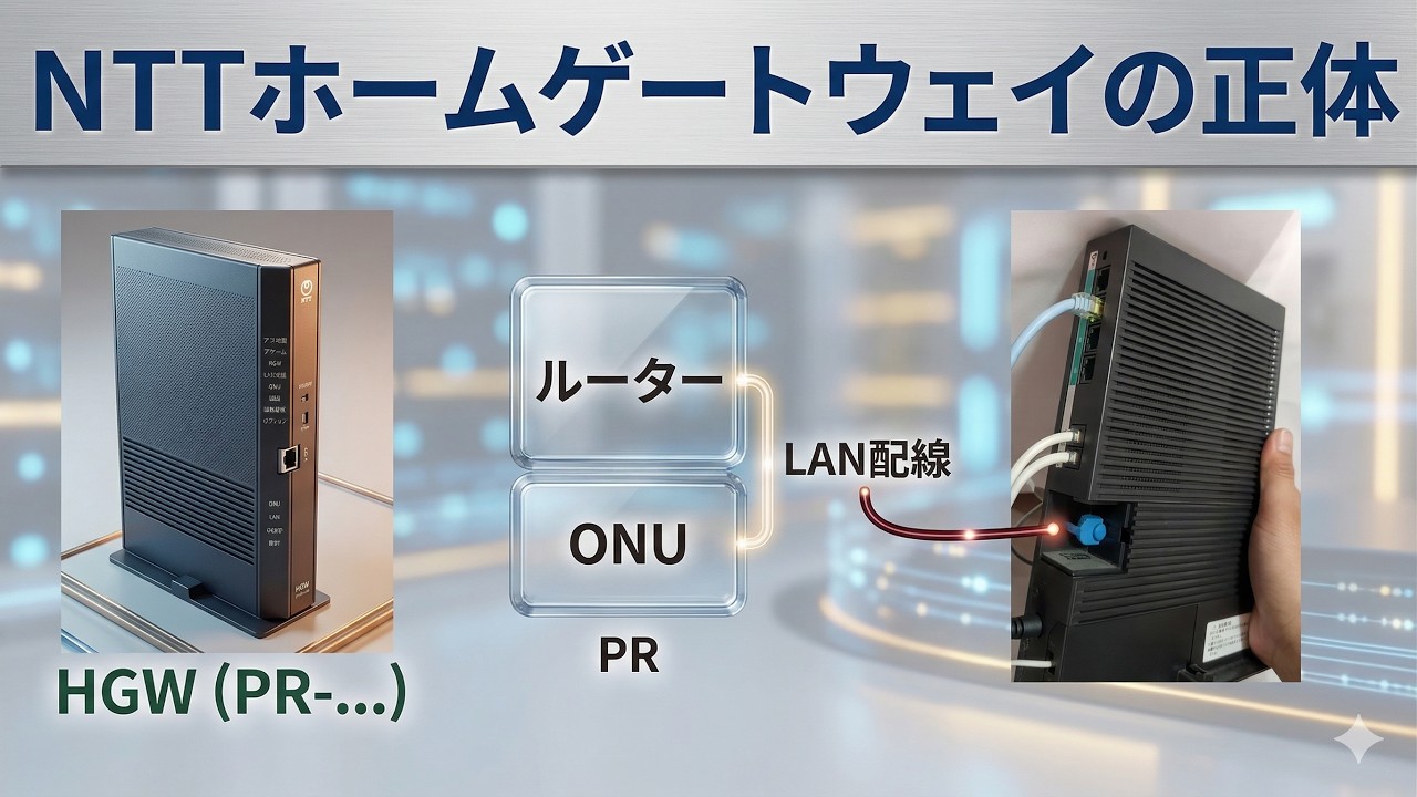 NTTホームゲートウェイの正体