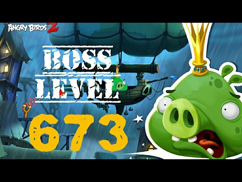 Boss Level - 673 (Angry Birds 2)🌟🌟🌟