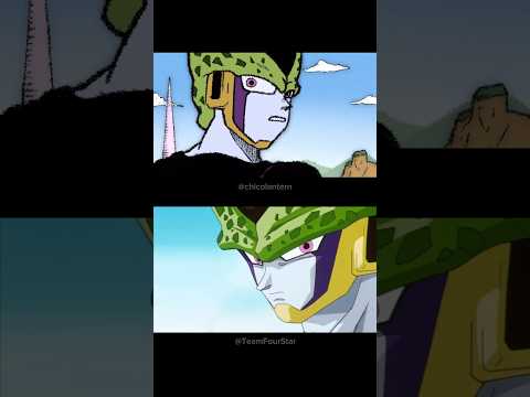 my animation and the original clip from DBZ Abridged #teamfourstar #dbzabridged #chicolantern