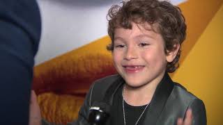 Adorable Child Actor Joshua Satine talks about A Simple Favor video