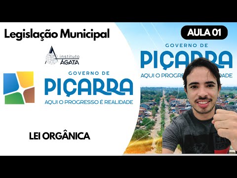 Aula 01 LEI ORGANICA DE PIÇARRA PA 2025