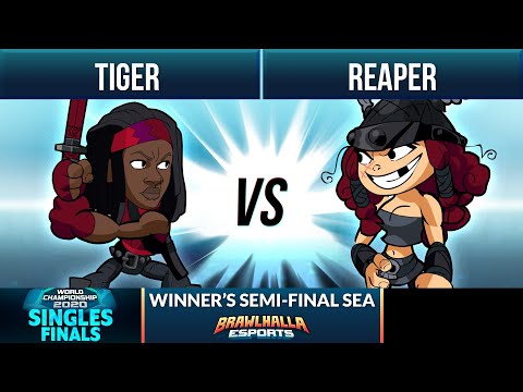 Tiger vs Reaper - Winner's Semi-Final - Brawlhalla World Championship 2020 - 1v1 SEA