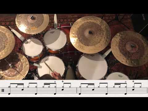60 Second Drum Lesson | Tom Snare Flam Fill