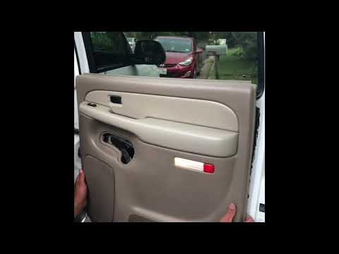 How to take off rear door panels on a 2000 2006 tahoe