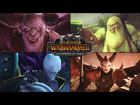 Champions of Chaos Trailers - Total War Warhammer 3