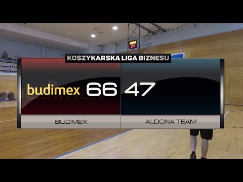Budimex vs Aldona Team - XIV kolejka - III Liga Warszawa - Koszykarska Liga Biznesu