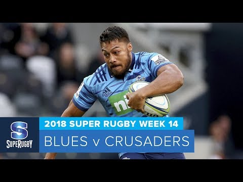 HIGHLIGHTS: 2018 Super Rugby Week 14: Blues v Crusaders