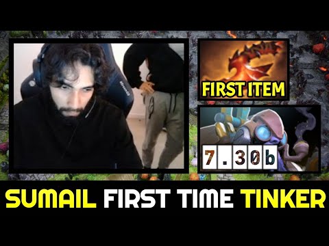 SUMAIL First time Tinker on 7.30b New Patch — STREAM with FACECAM