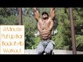 8 Minute Killer Pull Up Bar Back And Ab Workout