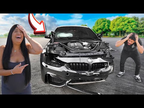 I RUINED My Husband’s NEW BMW M4!