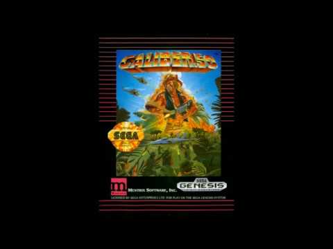 [VGM] Caliber .50 (Sega Genesis) - Area 1 (Jungle)