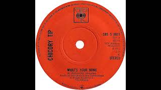 UK New Entry 1972 (102) Chicory Tip - What&#39;s Your Name