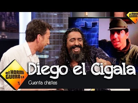 Diego El Cigala se arranca a contar chistes - El Hormiguero 3.0
