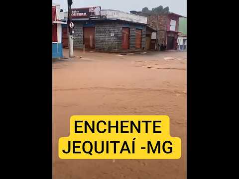 ENCHENTE EM JEQUITAÍ -MG 01/04/2026