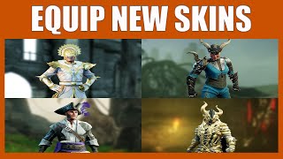How To Change Or Equip Skins And Use Twitch Drop Rewards In New World MMO - Where Do I Use My Skins?