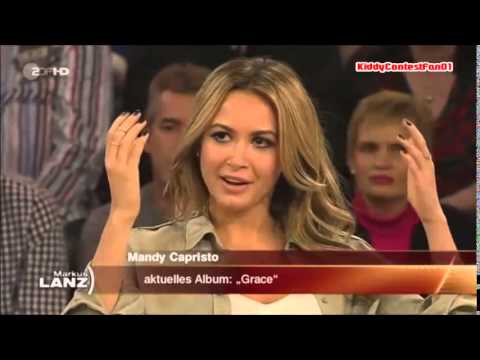 Mandy Capristo bei "Markus Lanz" [ZDF] (Siegerin Kiddy Contest 2001)