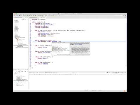 Einfaches Beispiel für Objektorientierung in Java