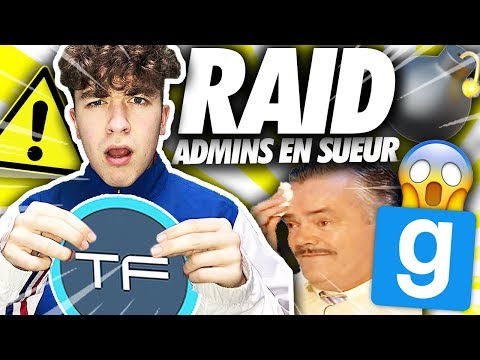 On RAID un SERVEUR TEAMFRENCH avec les ABONNÉS ! (tourne mal) 😂⚠️ - GMOD DARKRP TROLL