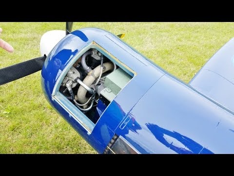 HAWKER HERITAGE RC FLIGHT - HURRICANE - HUNTER - SEA FURY AT BMFA NATS BARKSTON - 2017