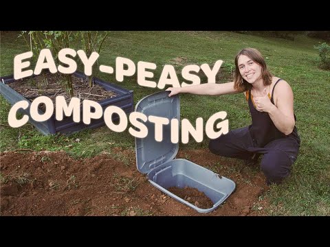 Easy DIY 5 Minute Compost Bin