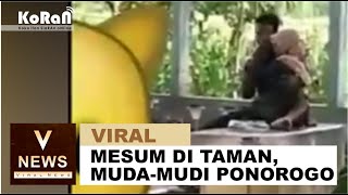 Download lagu Viral..!!! Mesum di Taman, muda-mudi Ponorogo | V-News mp3