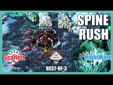 My NEW Favorite Map - Scarlett (Z) vs. NightMare (P)  - ESL Masters 2024 Spring Finals - StarCraft 2