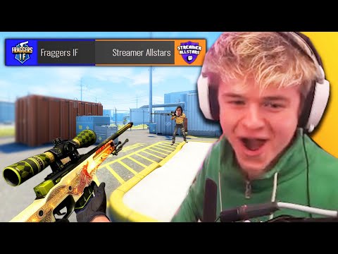 Streamers Allstars VS Fraggers IF (GAME 1)