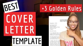 How To Write A WINNING Cover Letter In 5 Minutes (Best Templates)