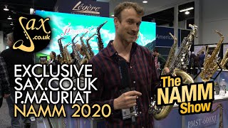 Video thumbnail for New Exclusive P.Mauriat 67R Alto Saxophone - NAMM 2020 by SAX