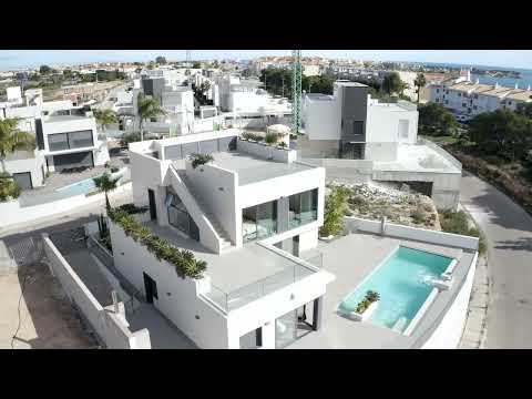 Luxury Villas in Orihuela Costa from 1.050.000€ drone view by SpanishPropertyExpert.com