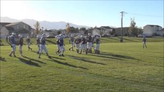 preview picture of video 'Clinton Seahawks - Big Hits vs. Morgan'