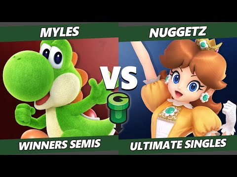 Game Underground Winners Semis - Myles (Yoshi) Vs. Nuggetz (Daisy) SSBU Ultimate Tournament