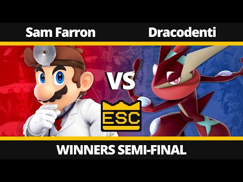 ESC 29 - Winners Semi-Final - Sam Farron (Dr. Mario) Vs. Dracodenti (Greninja) - SSBU Local