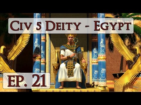 Civ 5 Brave New World Deity - Ep. 21 - Let's Play Egypt
