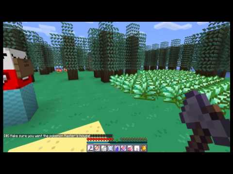 Minecraft Adv=Pokemon Kanto Map Part 1=Geodude Urine