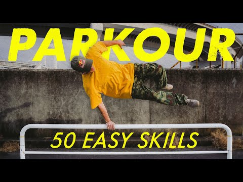 【 Parkour 】Easy Level Beginner skills