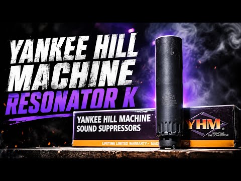 Yankee Hill Machine Resonator 30, a silencer fit for a machine gun, or the Desert Tech MDR