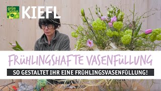 Tutorial: Frühlingshafte Vasenfüllung und Tulpenvase gestalten!