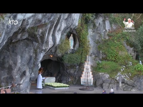 Chapelet du 1er janvier 2023 à Lourdes