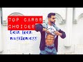 Top choices of carbs to gain lean musclemass