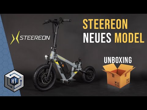 STEEREON C20-C25 ⚡Besser als ein E-BIKE?⚡ E-Scooter, E-Roller, E-Bike Hybrid, UNBOXING (2021 Modell)